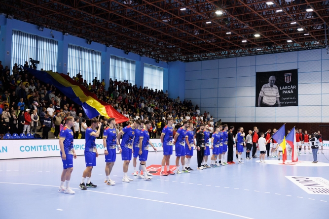 Handbal masculin: Victorie la limită a echipei României, în barajul pentru Mondialul din 2025