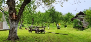 Joc la șură organizat la Muzeul „La lelea Ruzale” din Vima Mică