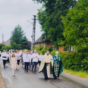În Săcălășeni a avut loc tradiționala procesiune de Rusalii