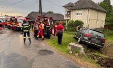 Trei copii răniți în urma unui accident