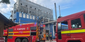 Incendiu la o fabrică din Sighet