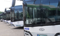 Cinci troleibuze noi și-au găsit stația în Baia Mare, pe ruta PNRR